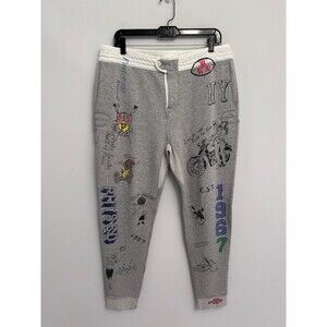 Polo Ralph Lauren Mens Oxford Club 2 Jogger Sweatpants Gray Medium